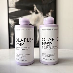 BRAND NEW - OLAPLEX THE BRIGHTENING DUO - Is your blonde, highlighted, or gray?